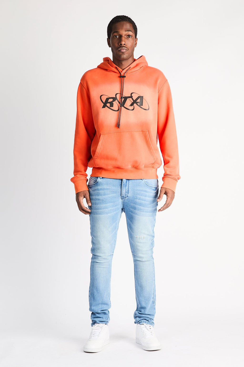 CLAYTON SKINNY JEAN | GLACIER BLUE CROSS TRIAD