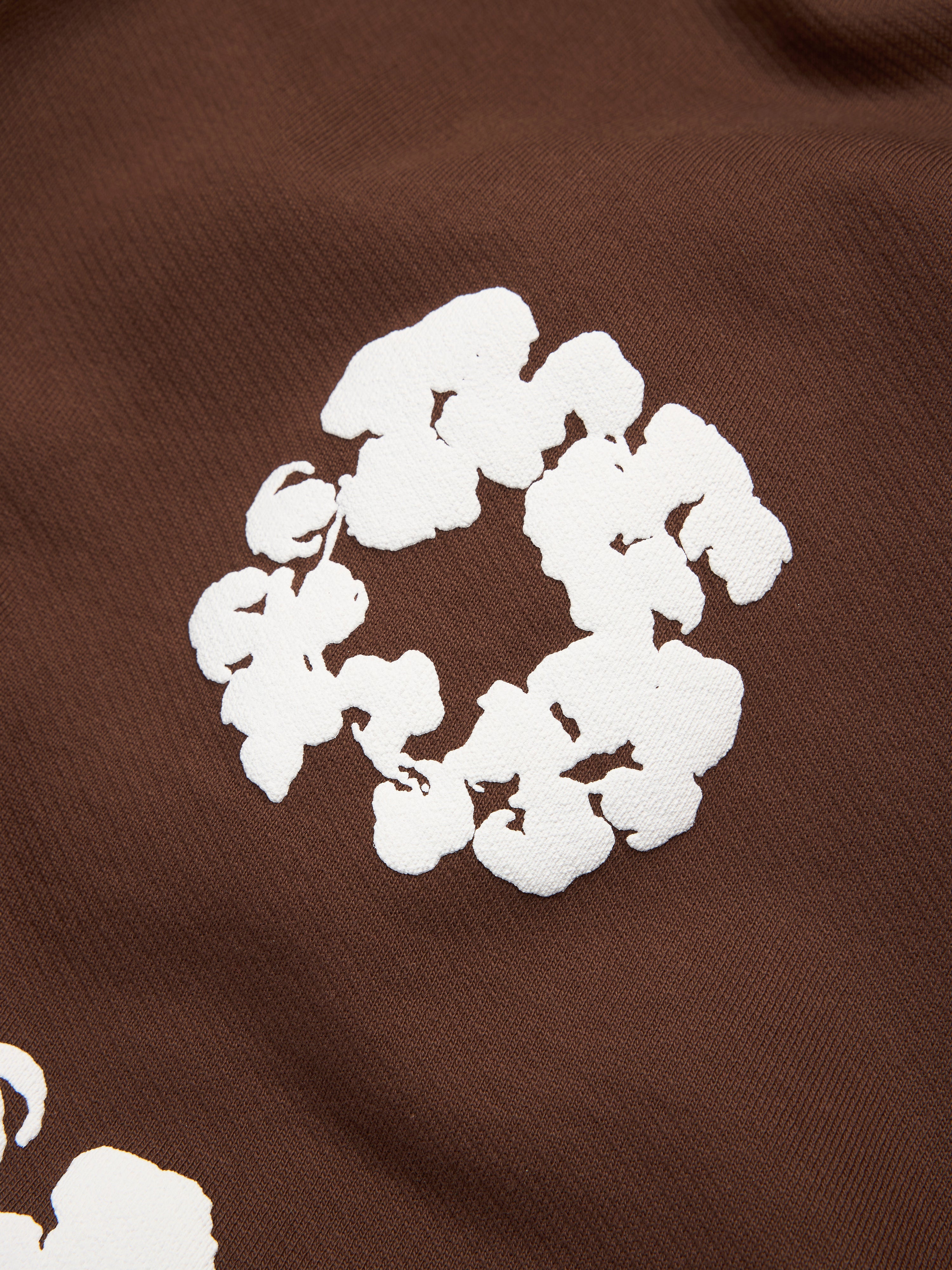 Cotton Wreath Sweatshorts Dark Brown
