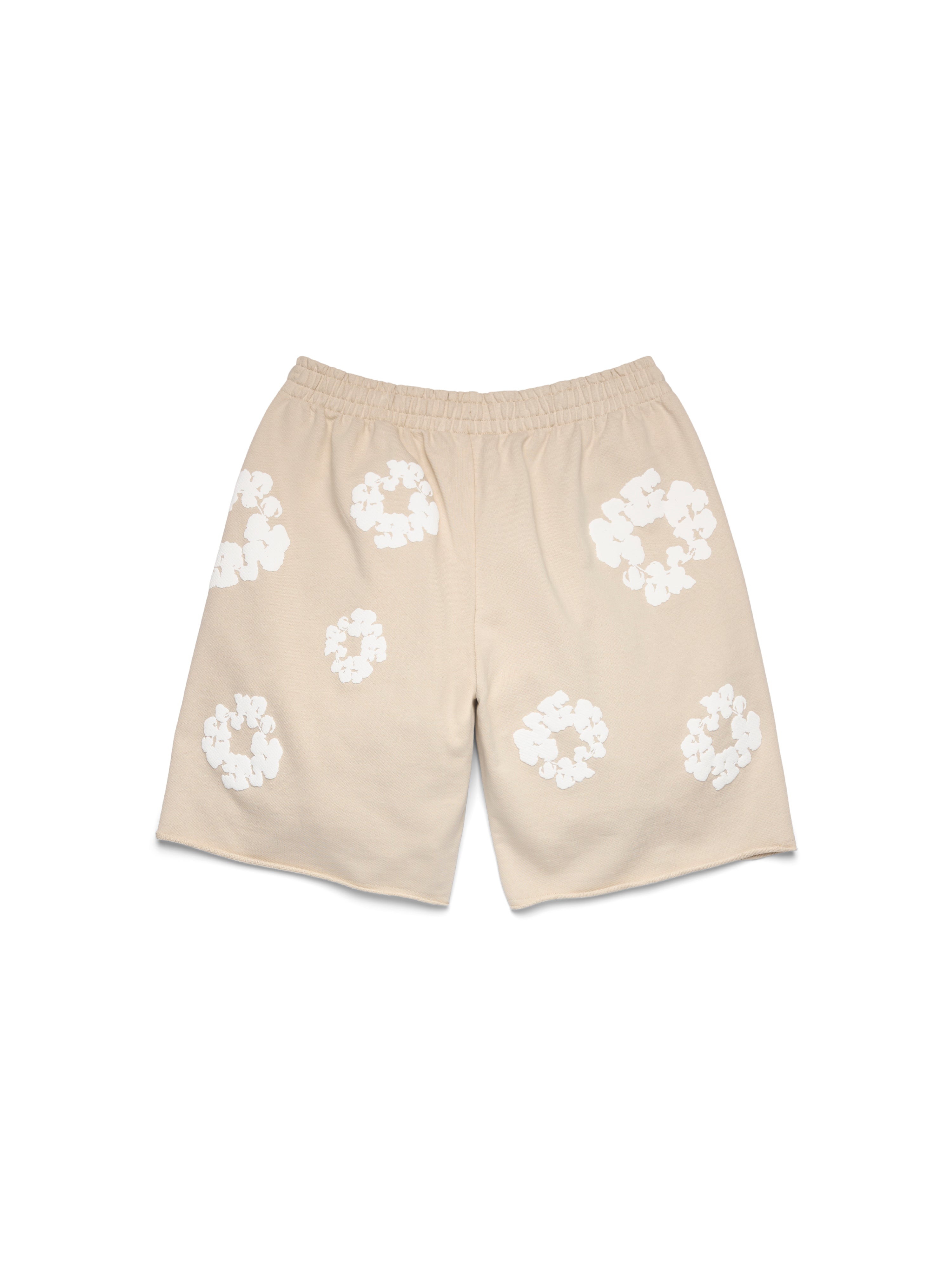 Cotton Wreath Sweatshorts Cream