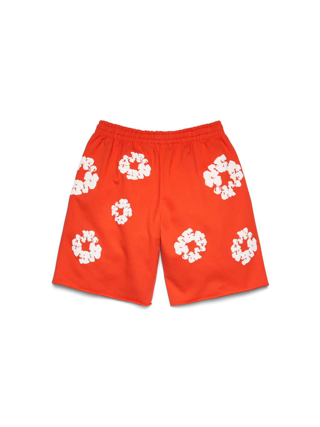 Cotton Wreath Sweatshorts Dark Orange