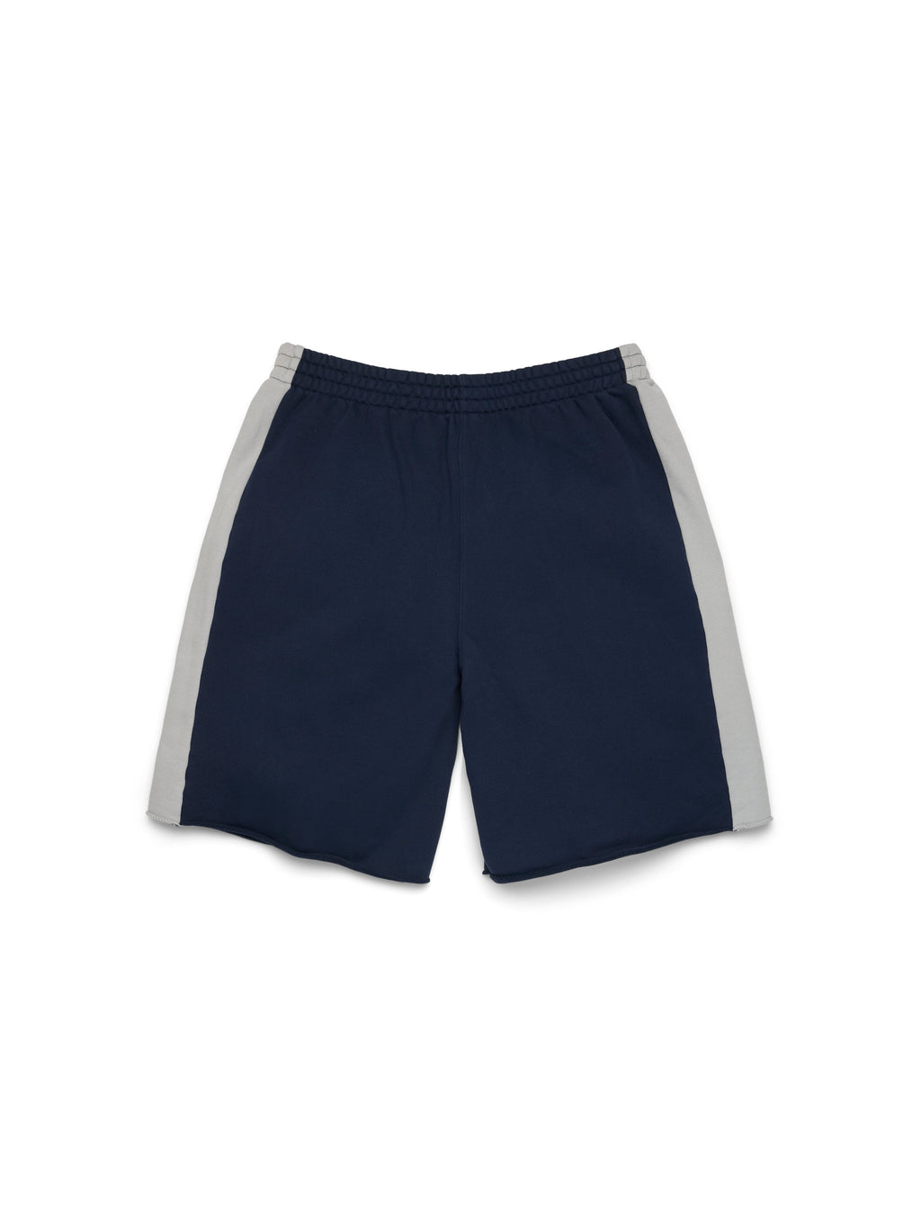 Denim U Paneled Sweatshort Navy