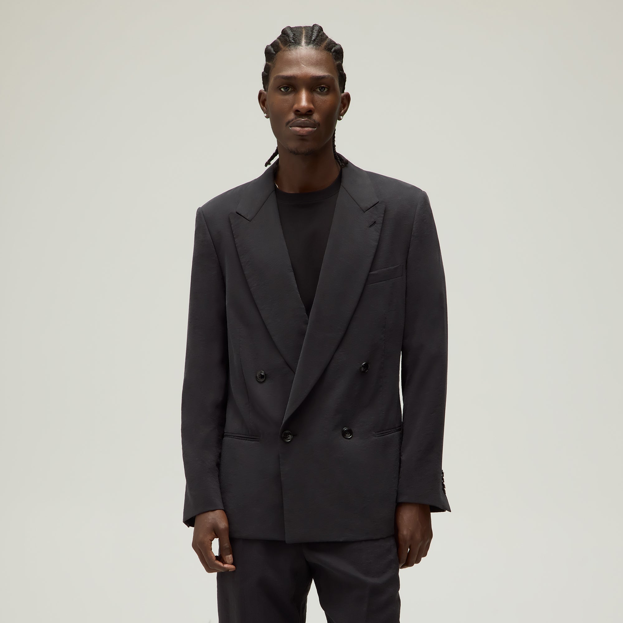 Giorgio Armani & Kith Upton Double Breasted Blazer - Ghost