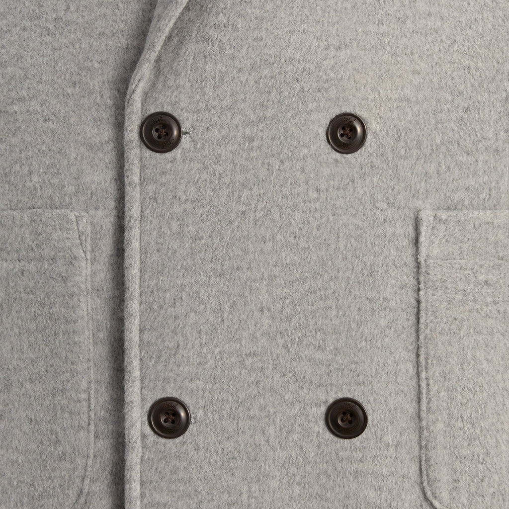 Kith Brushed Jersey Raya Blazer - Medium Heather Grey