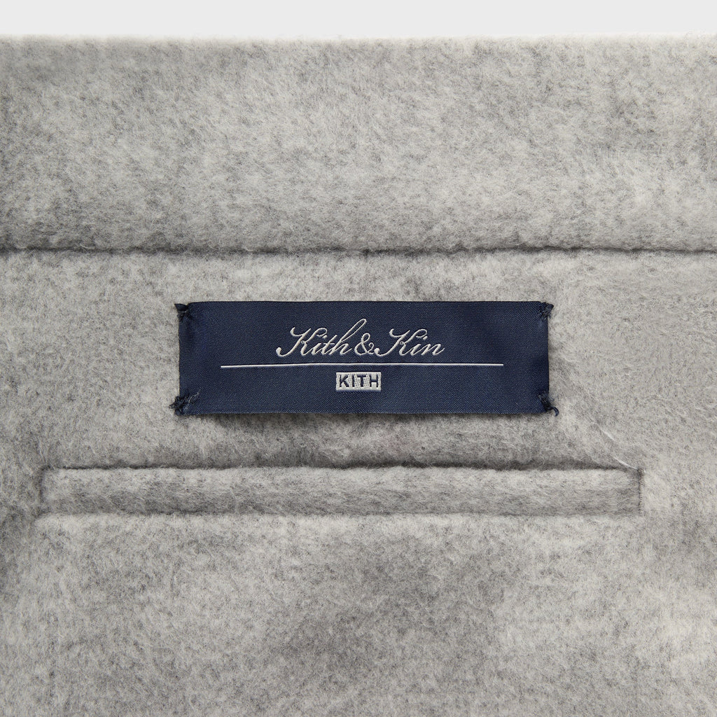 Kith Brushed Jersey Bentley Trouser - Medium Heather Grey