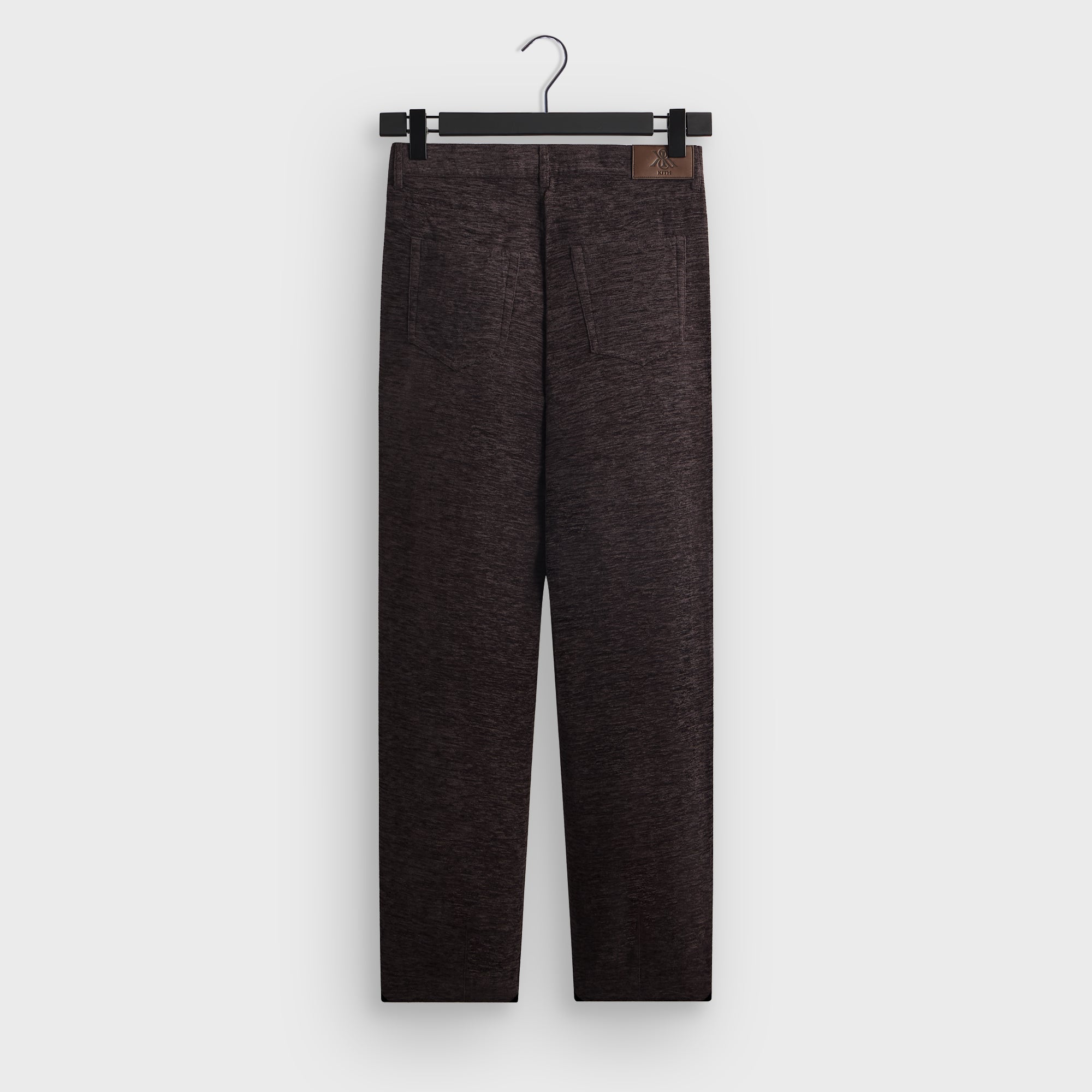 Kith Chenille Brett Pleated Taper Trouser - Kindling