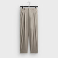 Kith Double Crepe Lambert Pleated Trouser - Astro