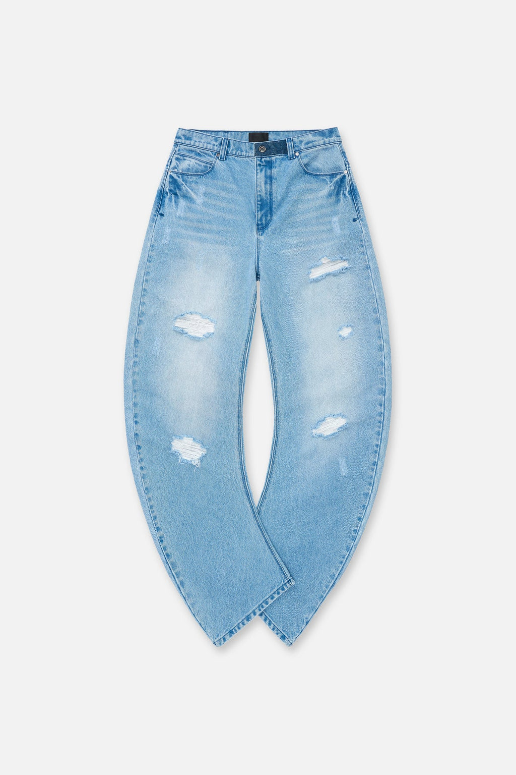 XANDER BARREL LEG JEAN | GLACIER BLUE