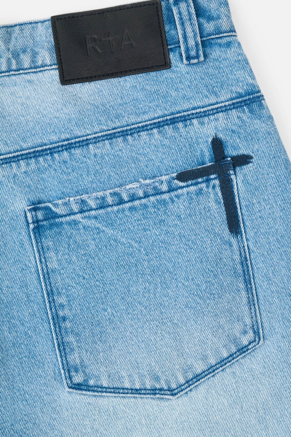 XANDER BARREL LEG JEAN | GLACIER BLUE