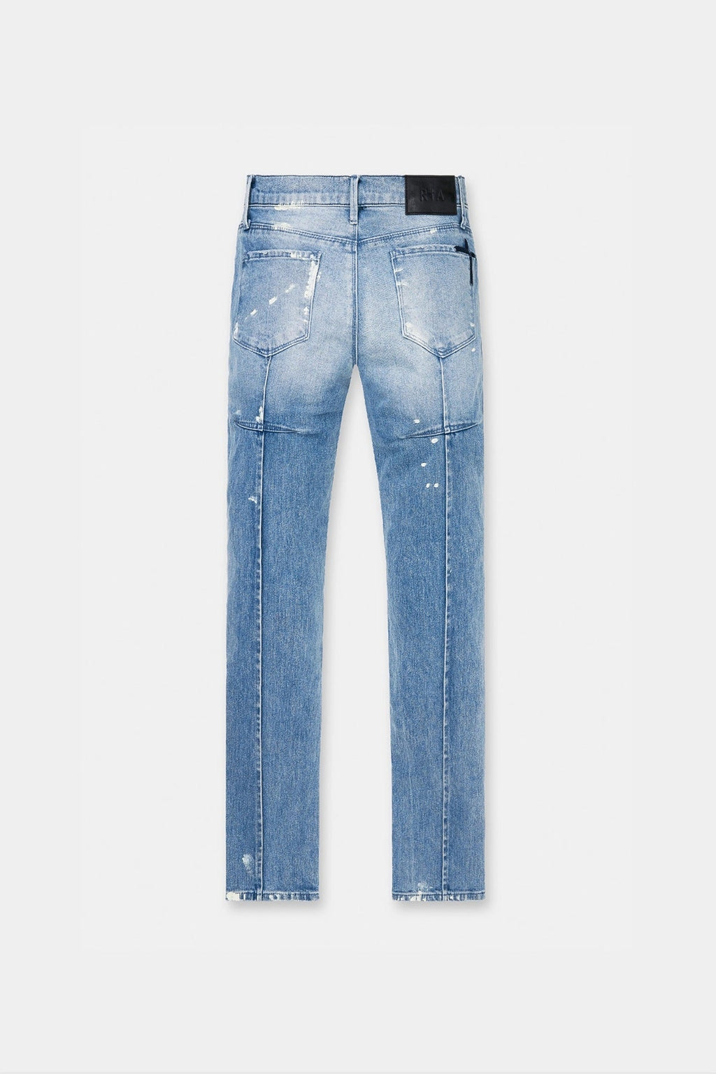 CLAYTON SKINNY JEAN | DISTRESSED WHITE PAINT SPLATTER
