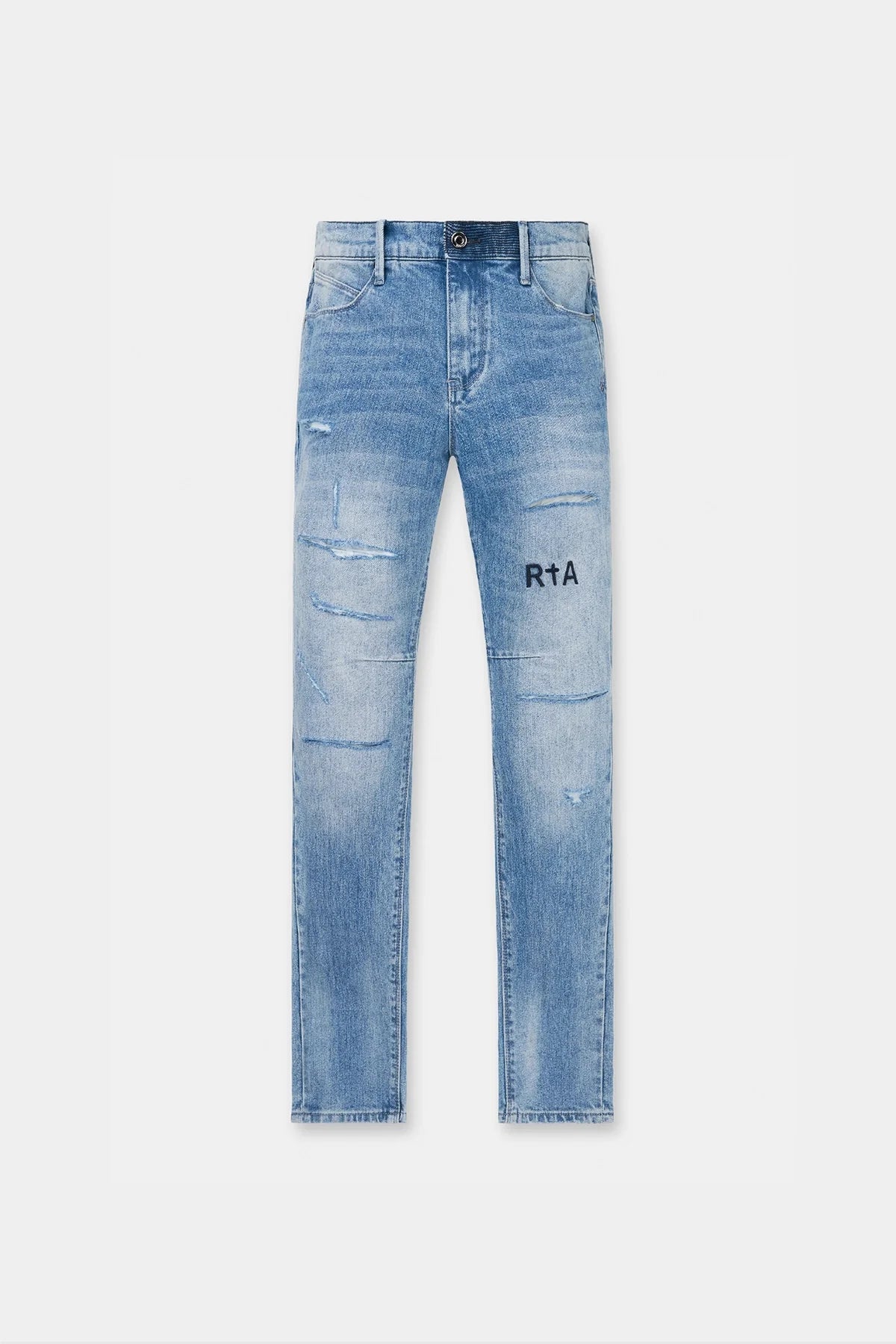 BRYANT RIPPED SKINNY JEAN | DISTRESSED VINTAGE BLUE