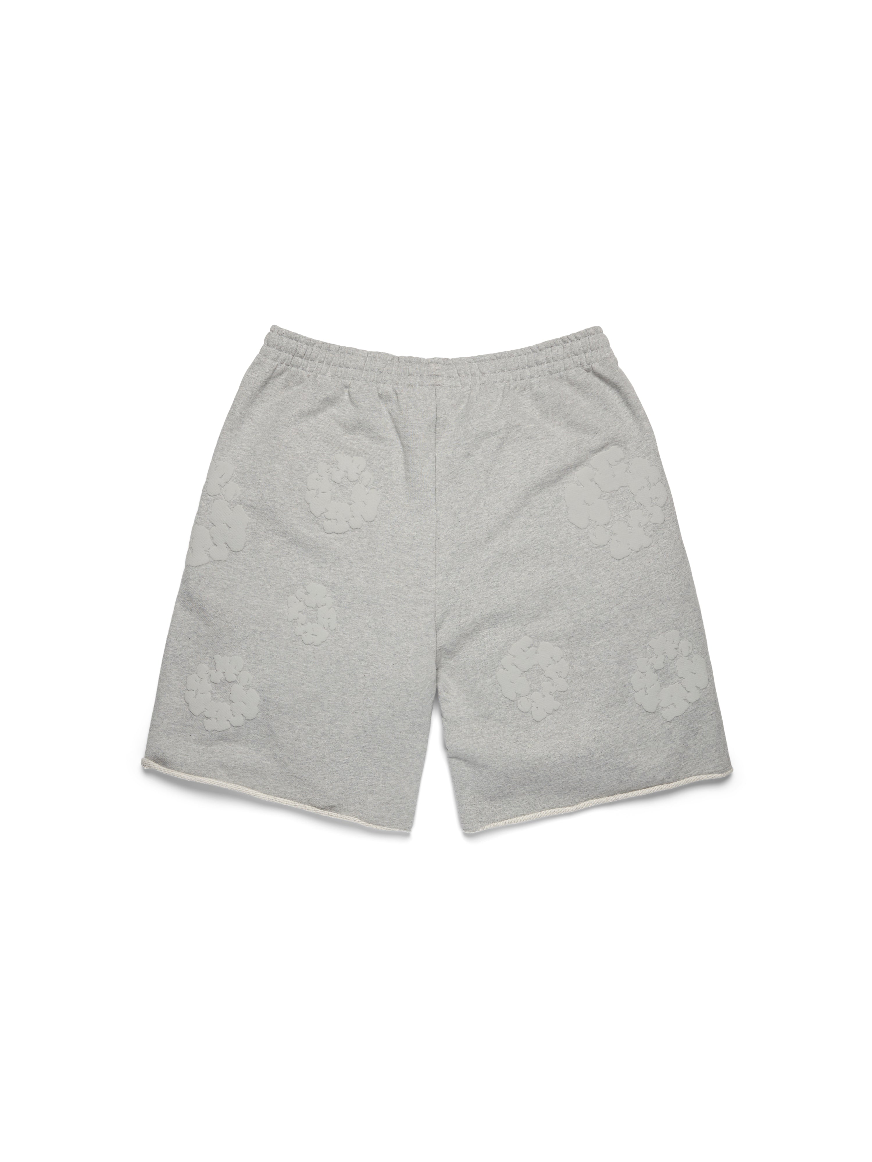 Mono Cotton Wreath Sweatshorts Grey