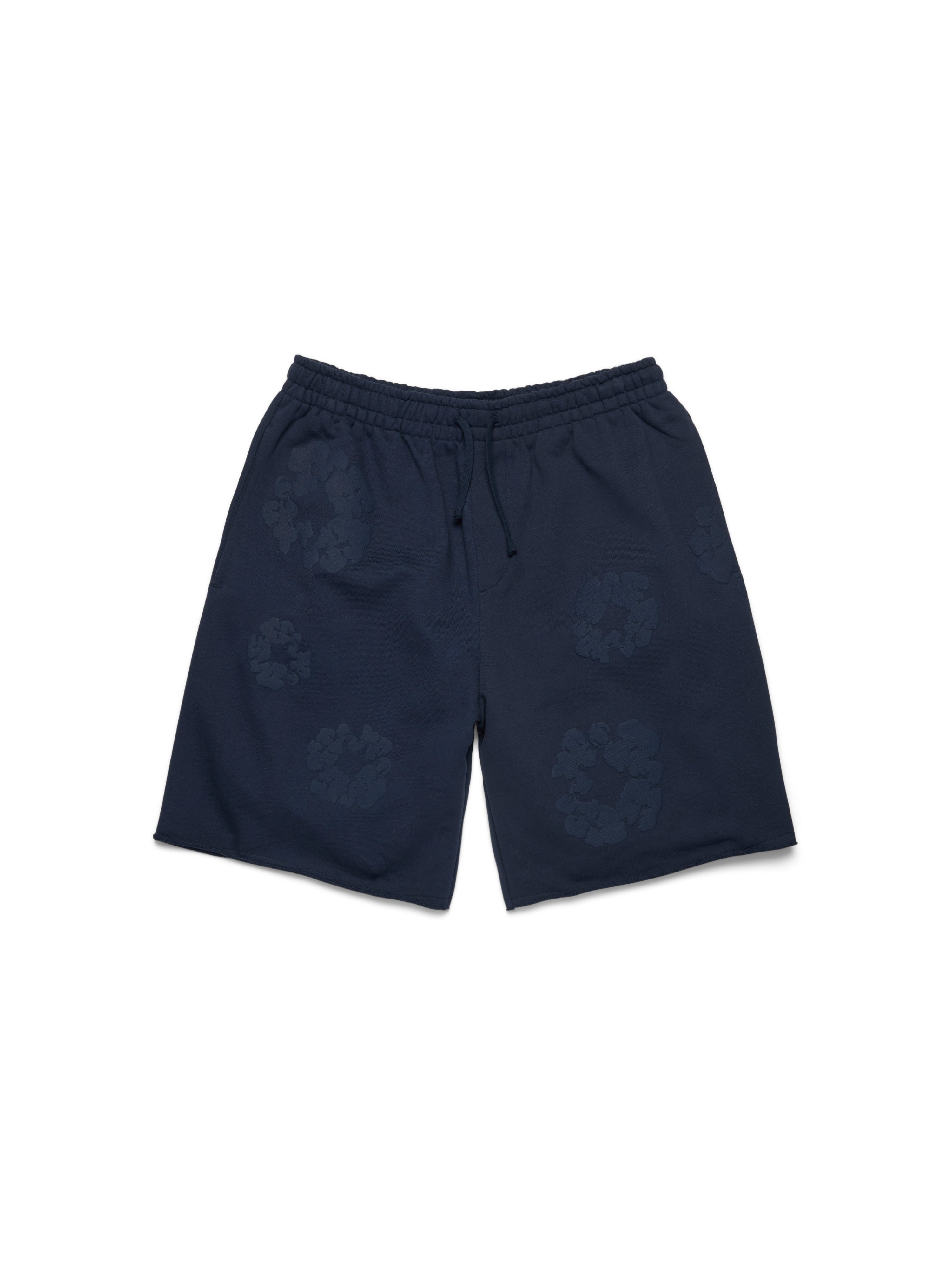 Mono Cotton Wreath Sweatshorts Navy