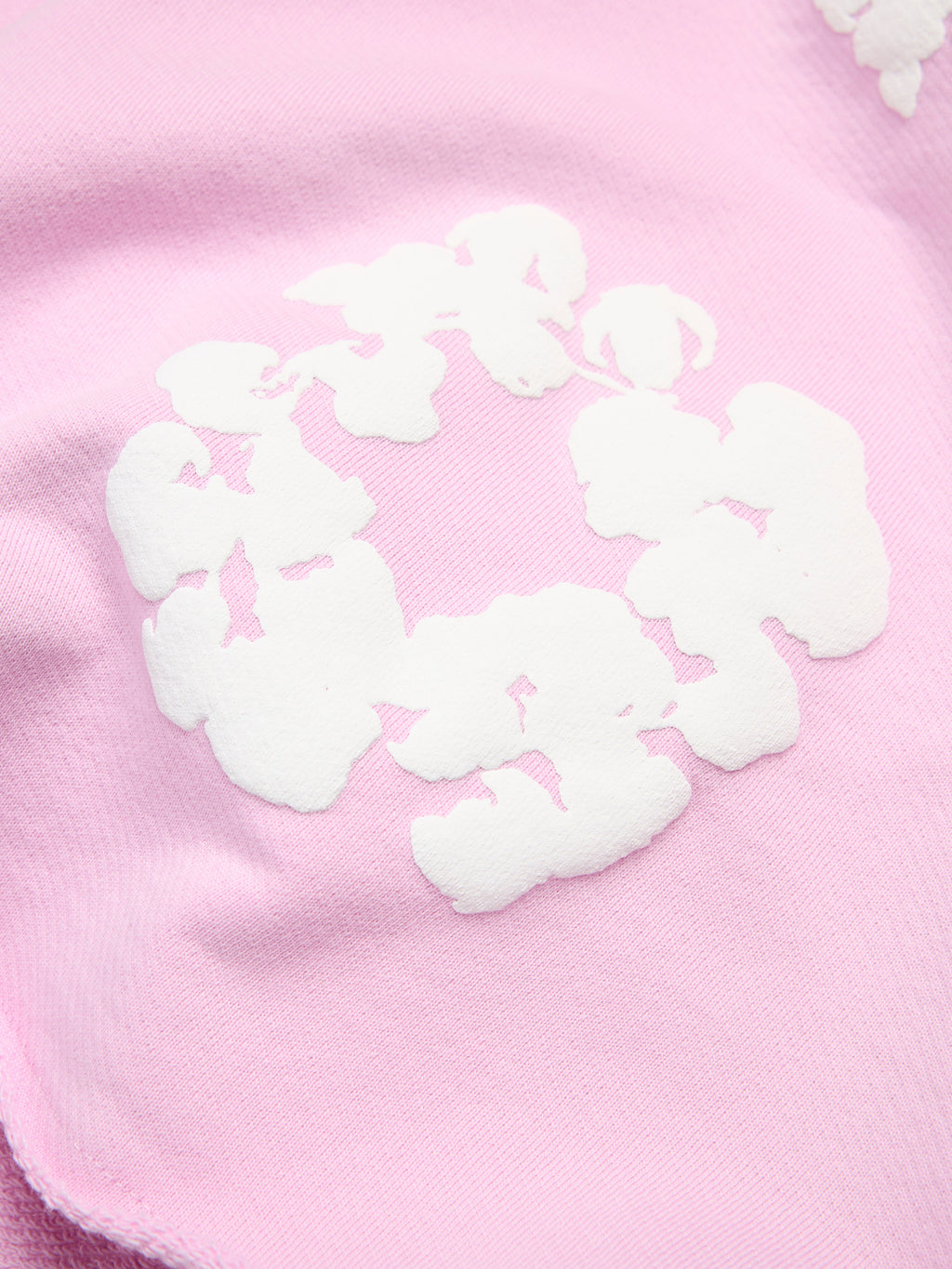 Cotton Wreath Sweatshorts Powder Pink