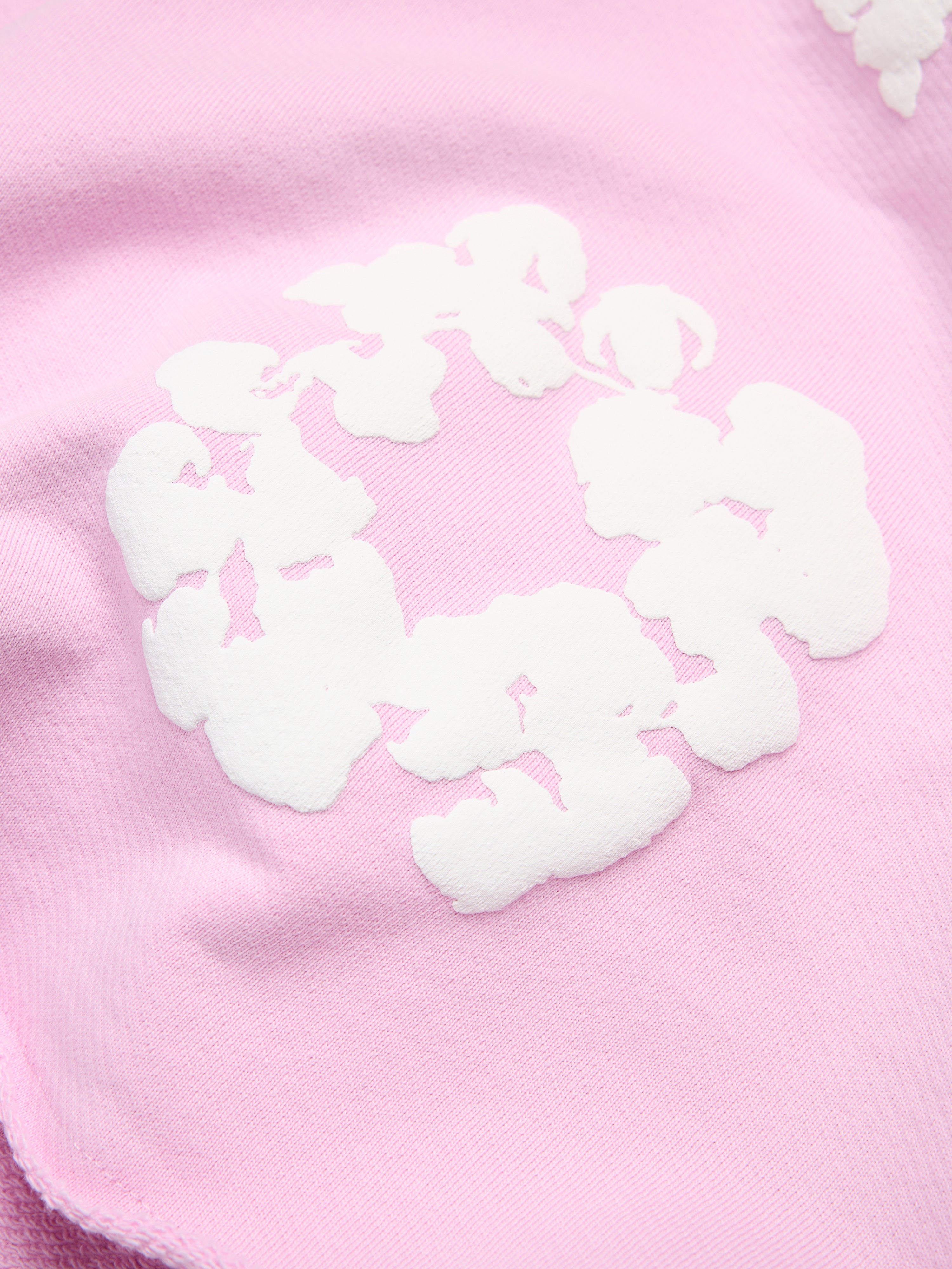 Cotton Wreath Sweatshorts Powder Pink