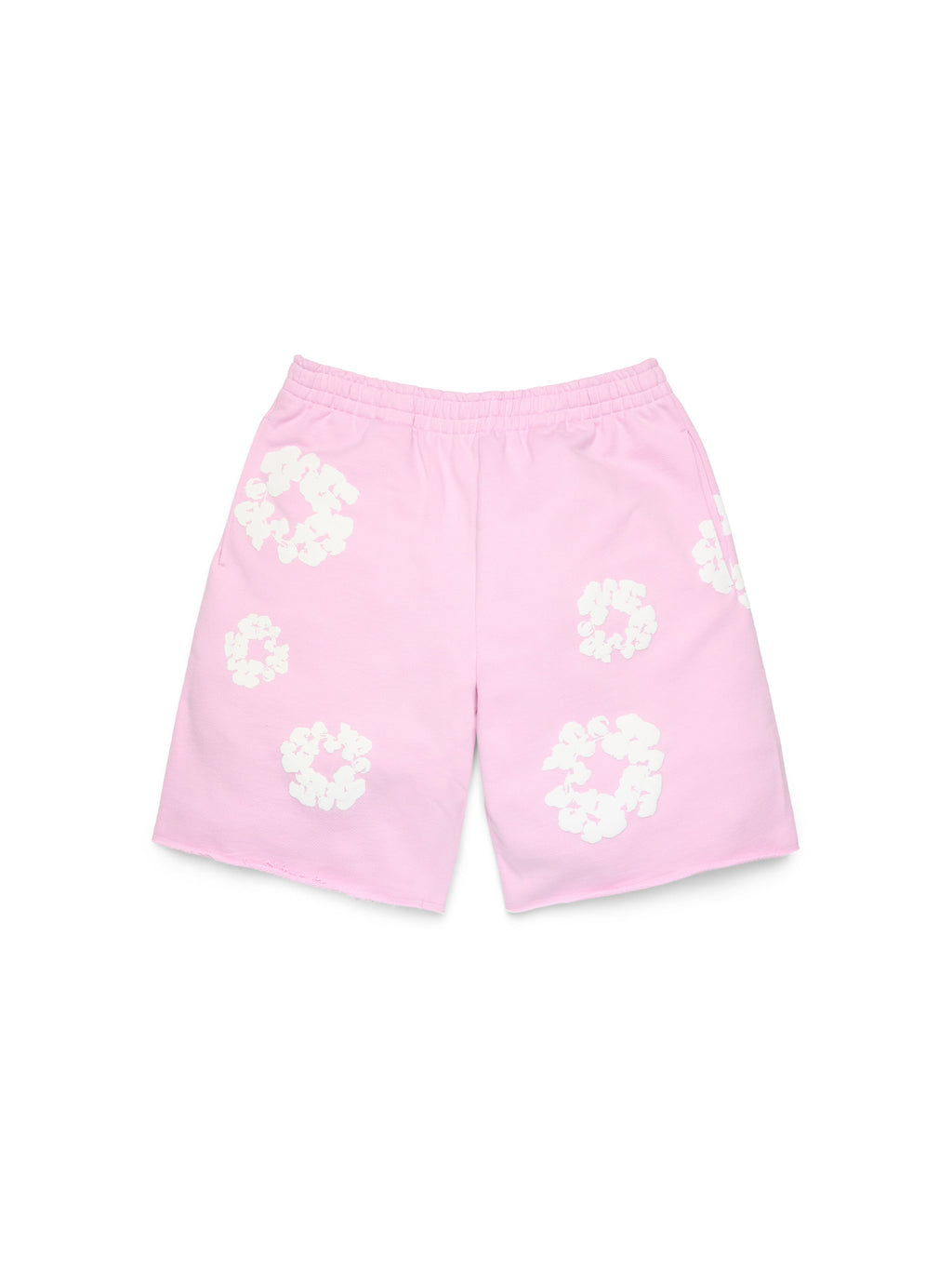 Cotton Wreath Sweatshorts Powder Pink