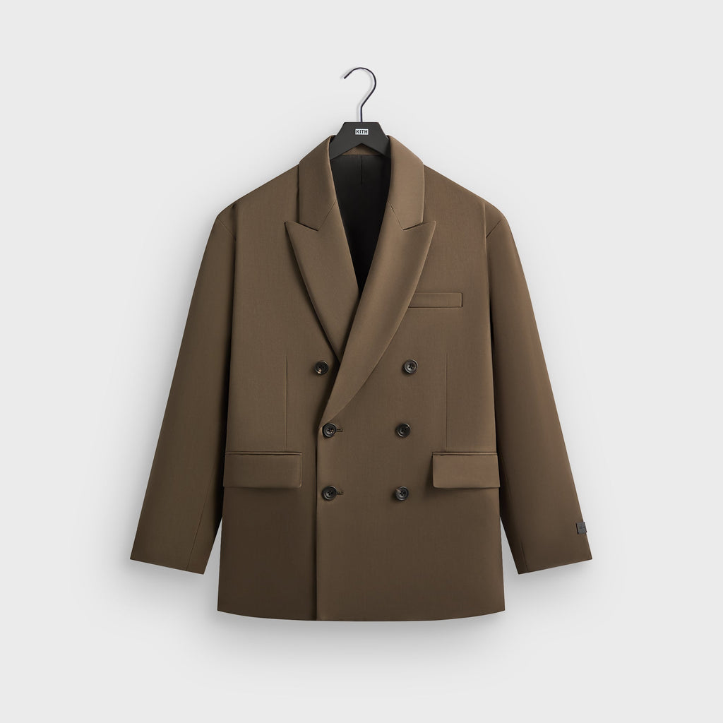 Kith 101 for ssstein Oversized Double Breasted Blazer - Everglades