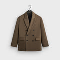 Kith 101 for ssstein Oversized Double Breasted Blazer - Everglades