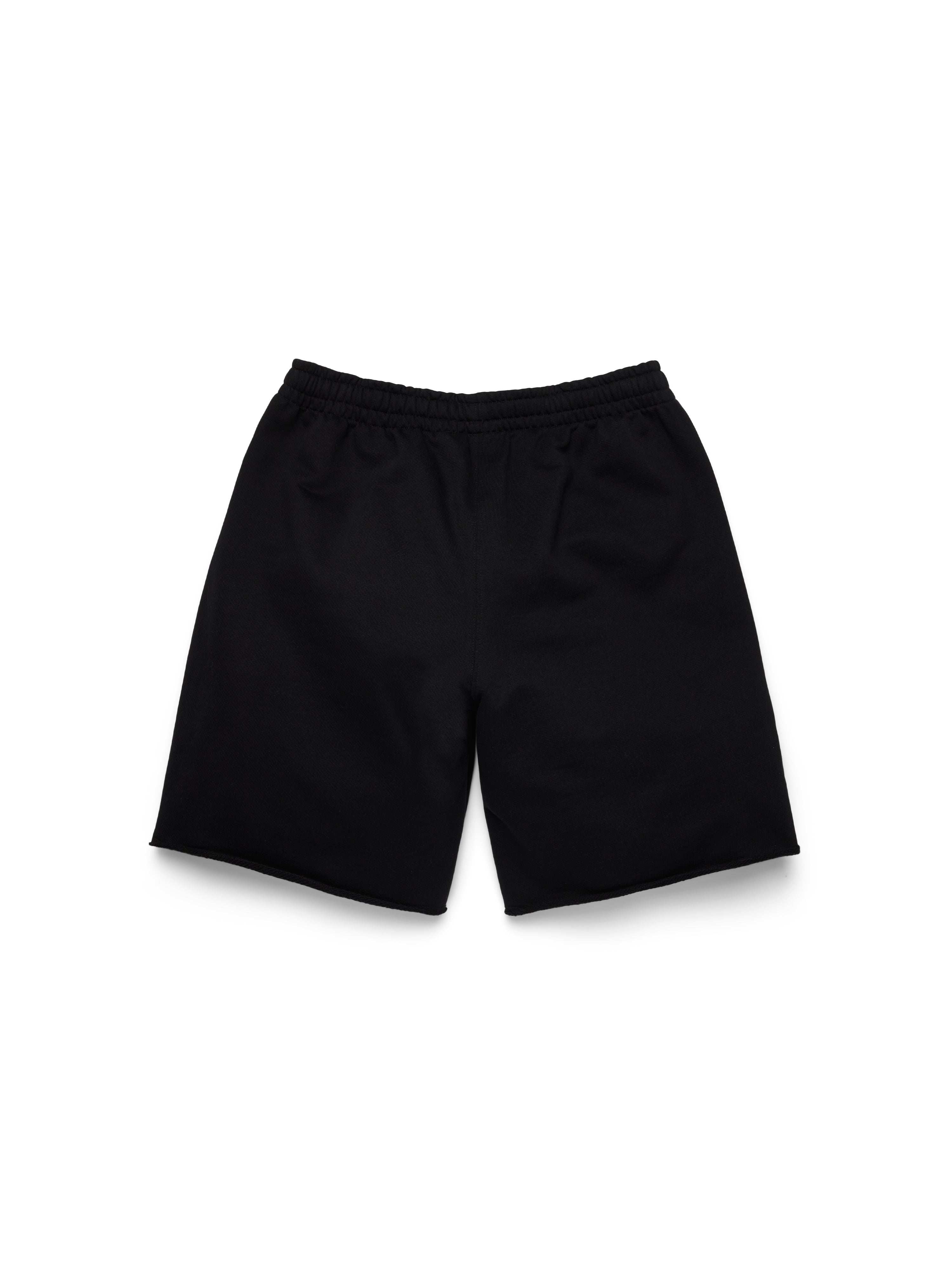 Gel Wreath Sweatshort Black