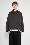 Studio Nicholson Comba Short Anorak Jacket Coal