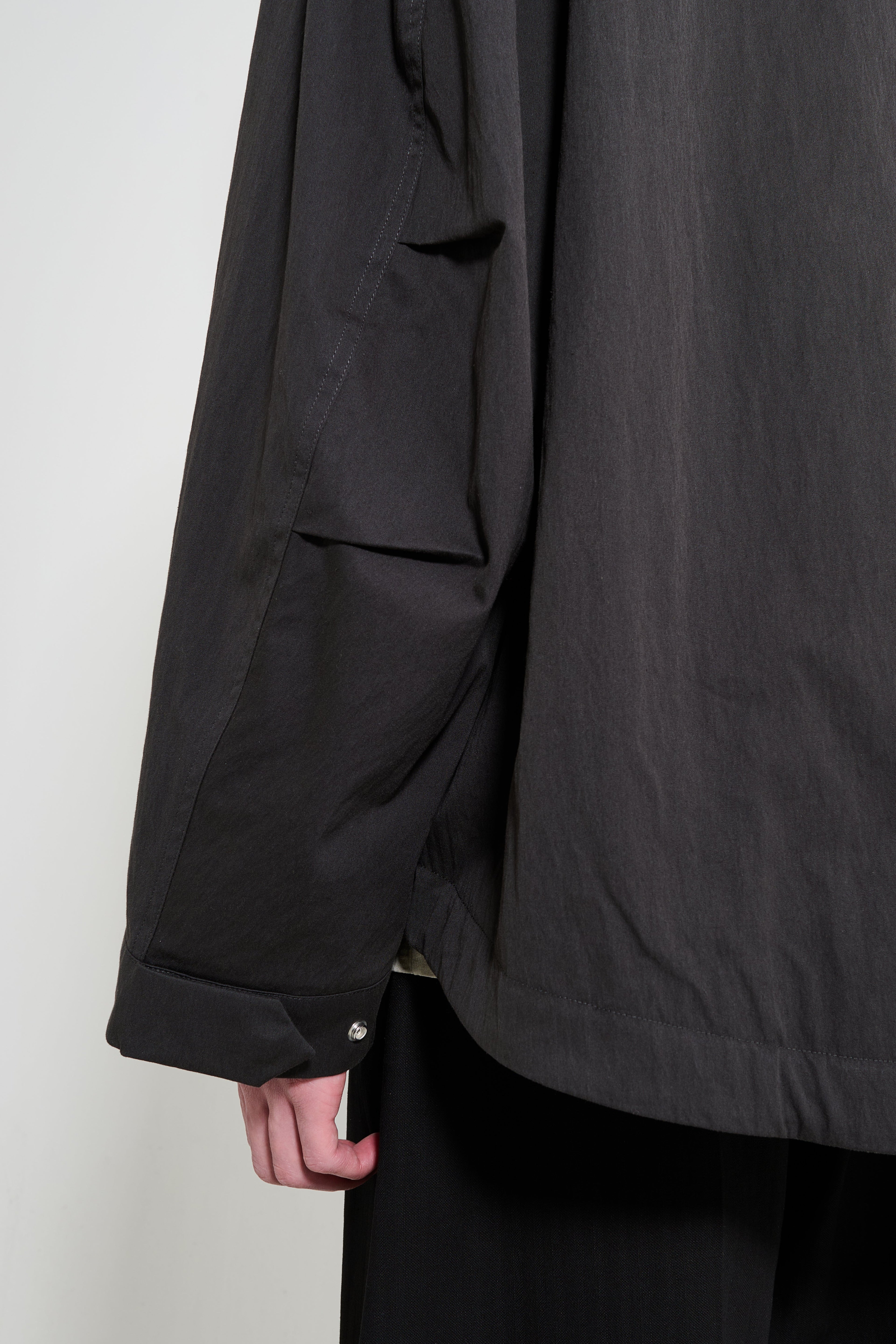 Studio Nicholson Comba Short Anorak Jacket Coal