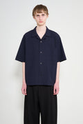 Studio Nicholson Agios Short Sleeve Shirt Ink