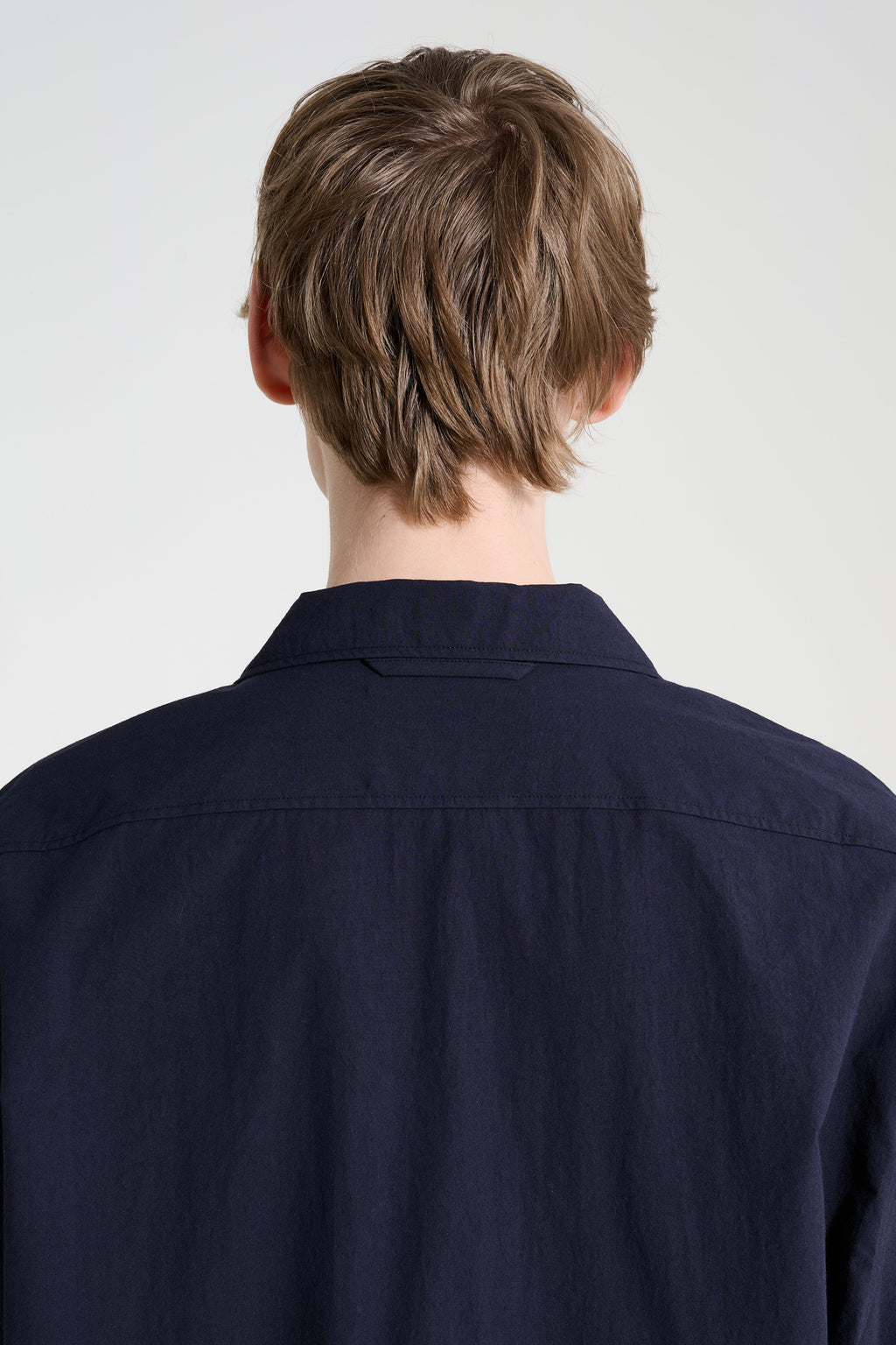 Studio Nicholson Agios Short Sleeve Shirt Ink