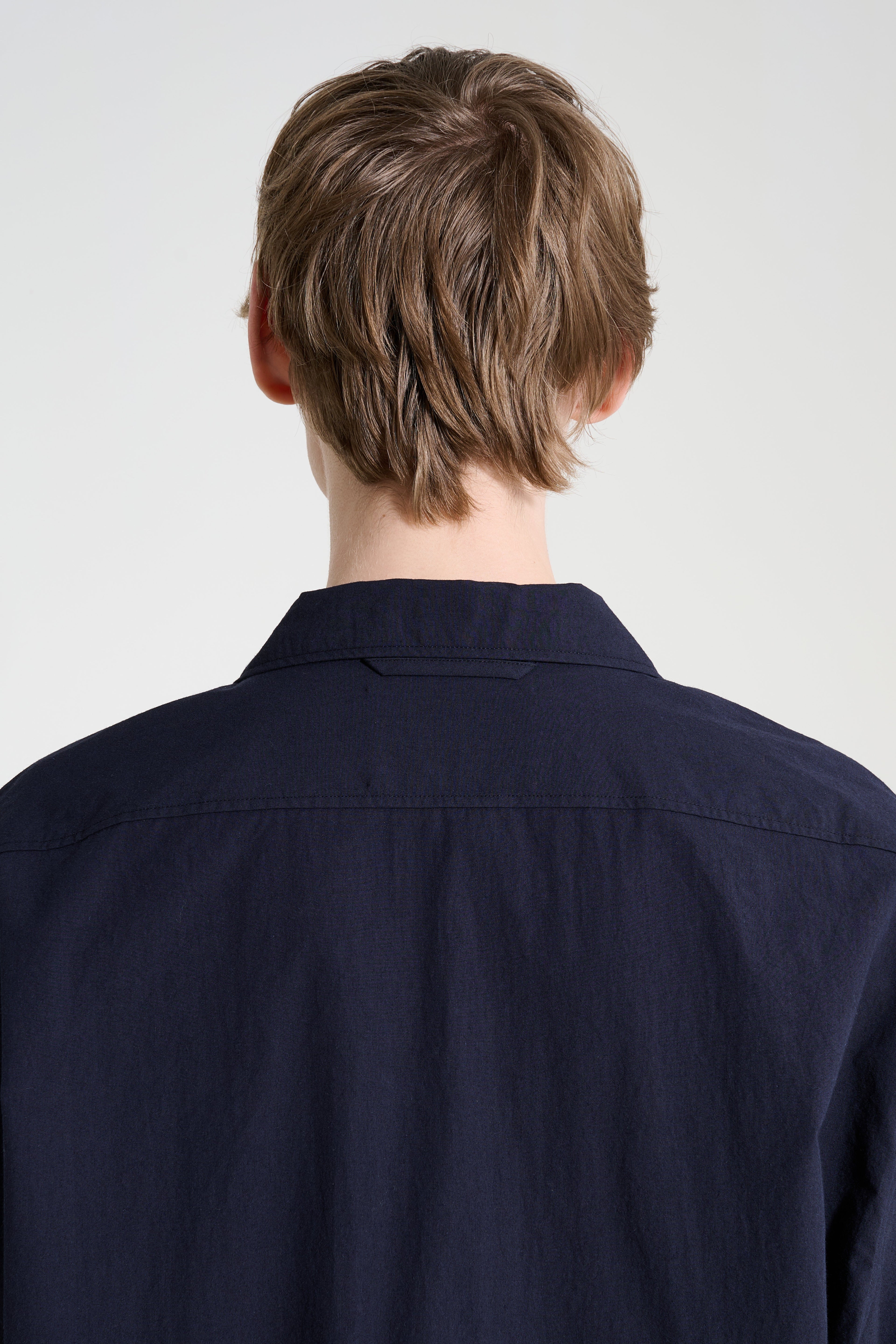 Studio Nicholson Agios Short Sleeve Shirt Ink